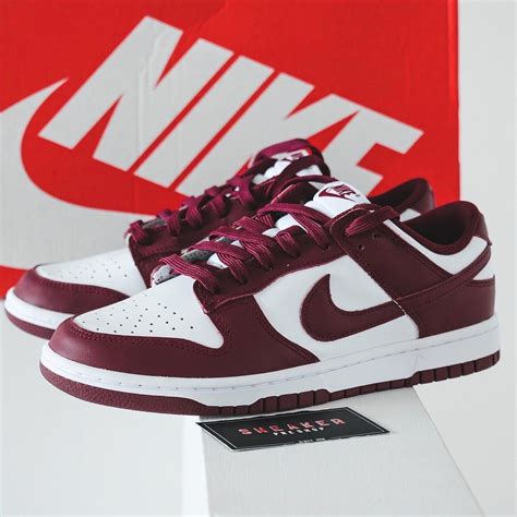 nike dunk low bordeaux shoes